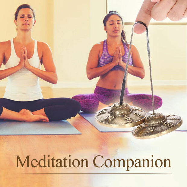 Handcrafted Tibetan Meditation Tingsha Cymbal Bell