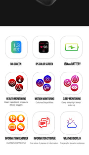 Hollvada B57 Smart Watch IP67 Wearable Devices