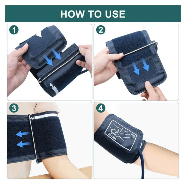 Spanish Voice Digital Arm Blood Pressure Meter