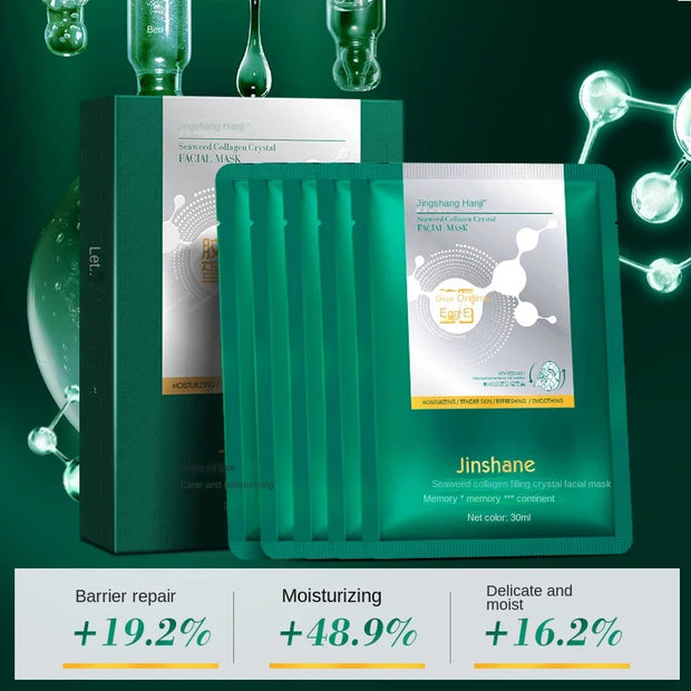 5PCS x 30ML Seaweed Collagen Crystal Mask