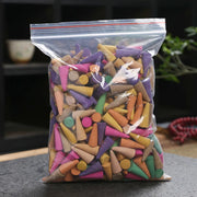 Mixed Backflow Incense Cones,