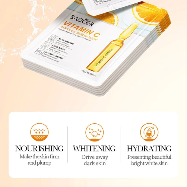 24K Gold Hyaluronic Acid Face Masks