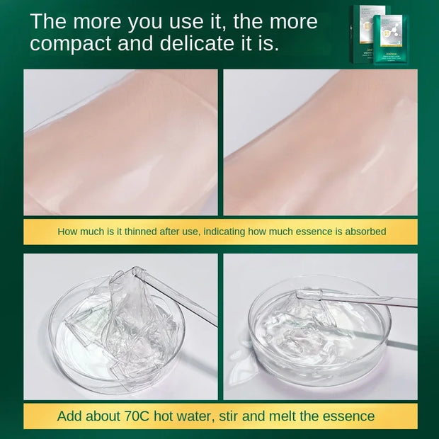 5PCS x 30ML Seaweed Collagen Crystal Mask