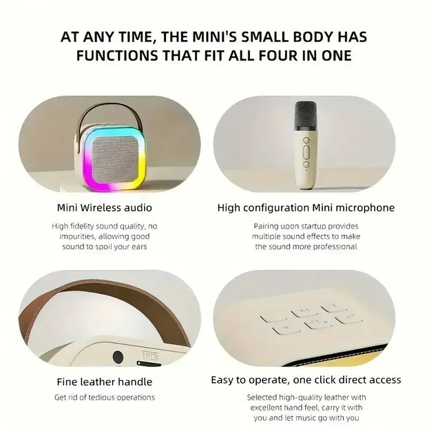Bluetooth K12 Portable Karaoke Machine