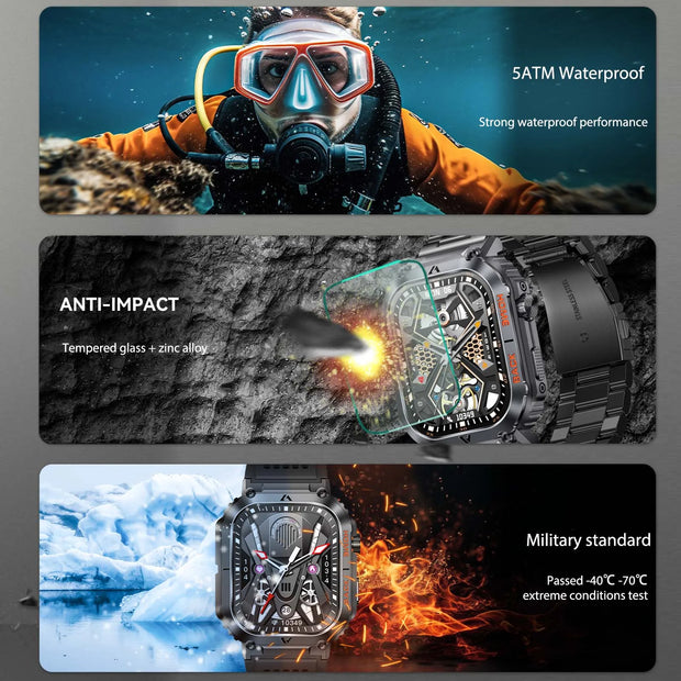 5ATM waterproof rating