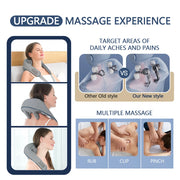 Wireless Neck and Back Massager.