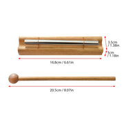 Meditation Energy Chime with Mallet Mindfulness Hand Bell
