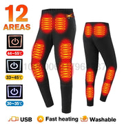 USB Electric Heated Underwear Set