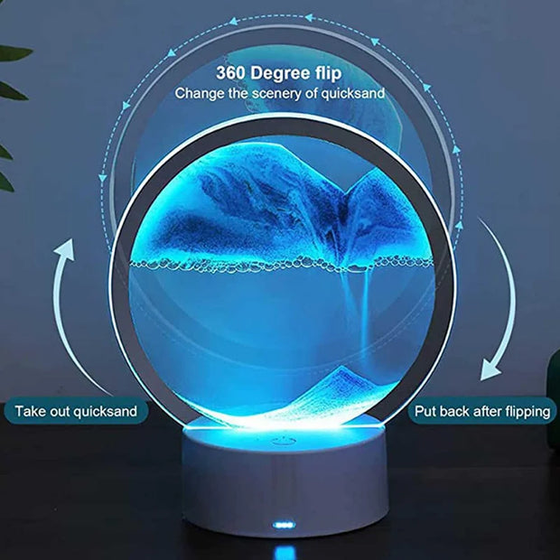 LED RGB Sandscape Lamp