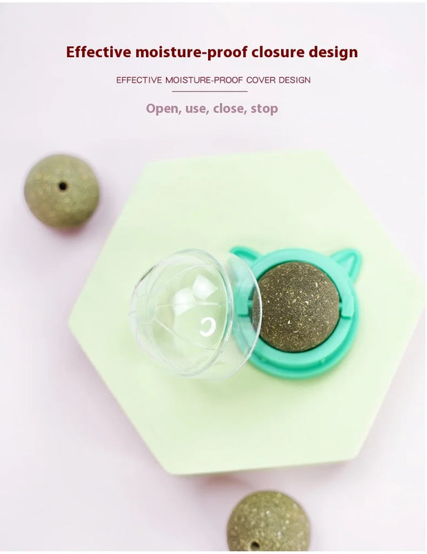 Rotating Cat Mint Ball