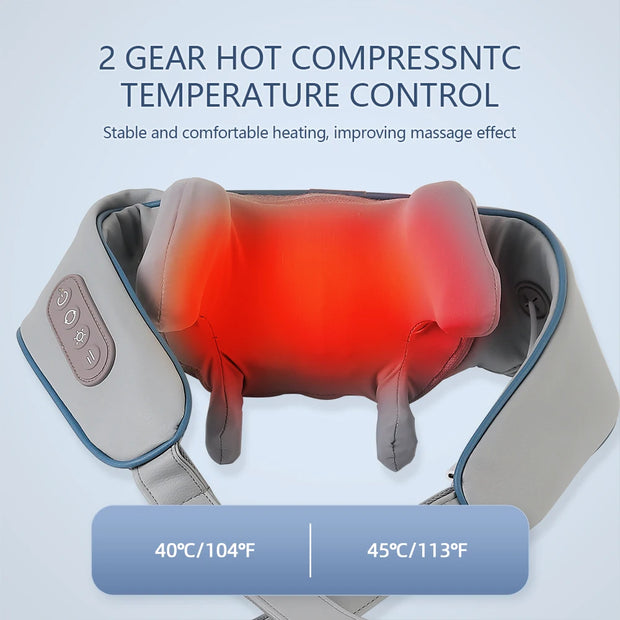 Wireless Neck and Back Massager.