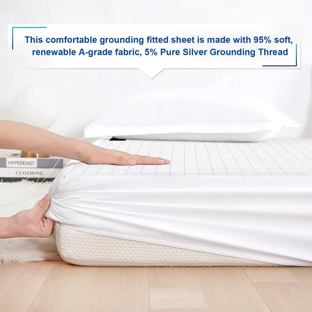 MAXSHARER Earthing Fitted Sheet