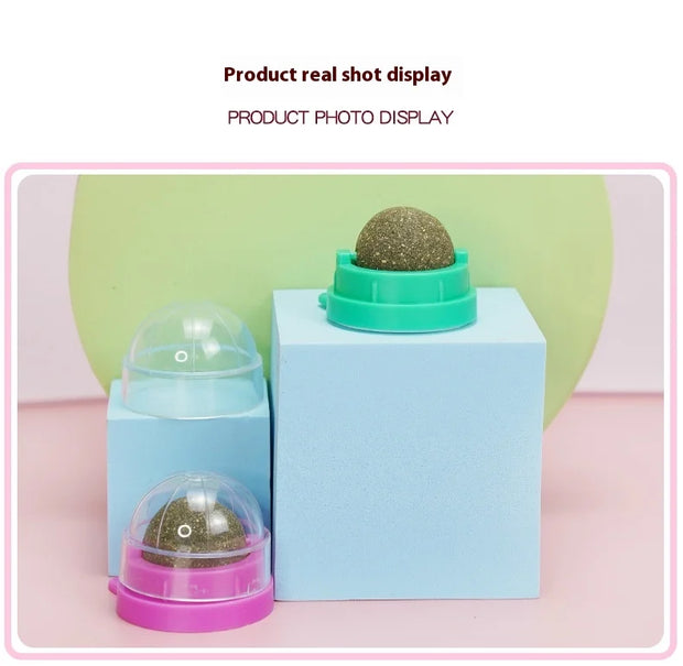 Rotating Cat Mint Ball