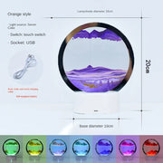 LED RGB Sandscape Lamp