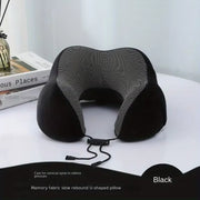 1PC U-Shaped Travel Memory Foam Pillow