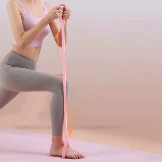 Rubber Pull Rope Yoga Training Exercise Gym Equipment