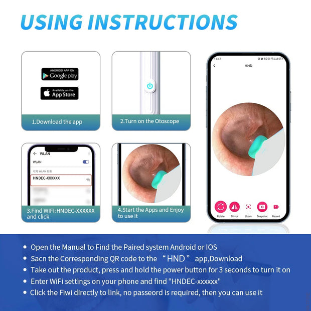 Smart Visual Ear Cleaner