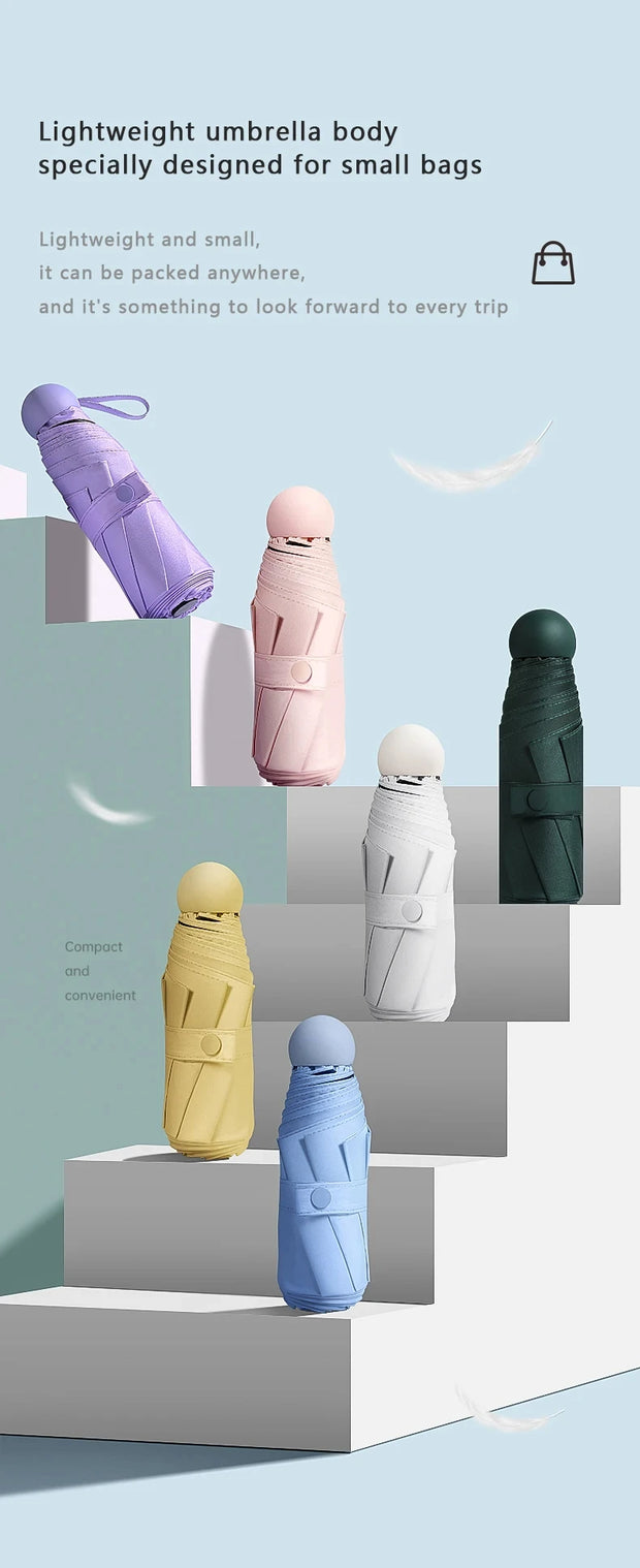 Compact & Strong Travel Umbrella