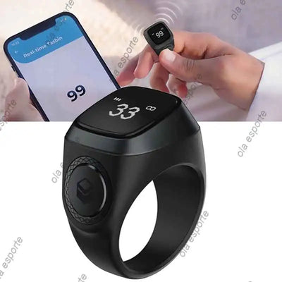 Smart Tasbih Tally Counter Ring
