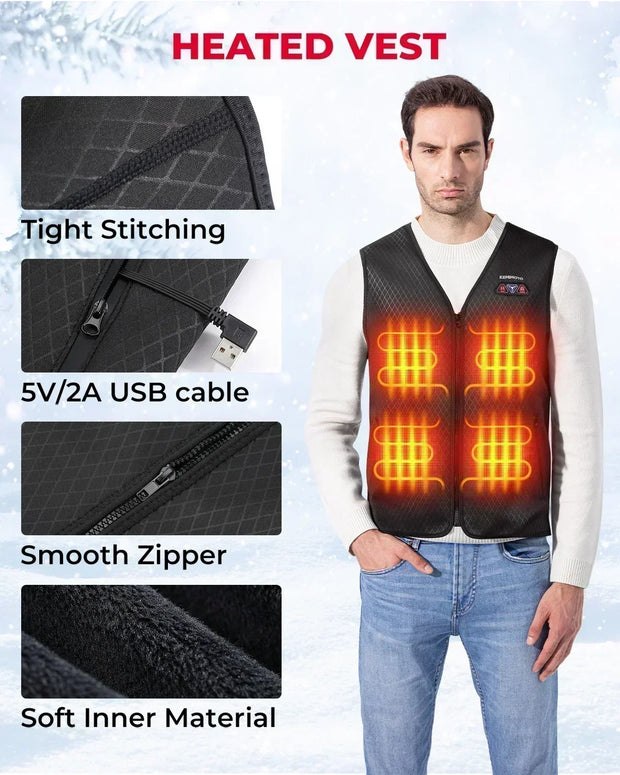KEMIMOTO Winter Heated Vest