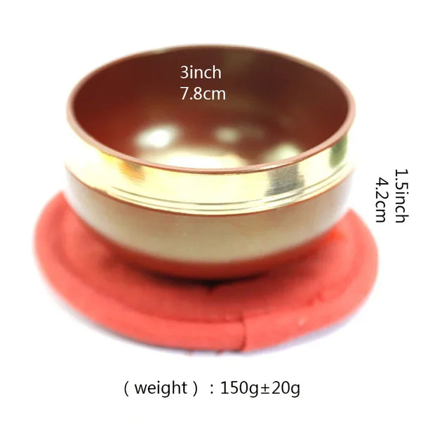 Nepal Handmade Brass Himalaya Tibetan 1 To 7 Pieces Yoga Bowl