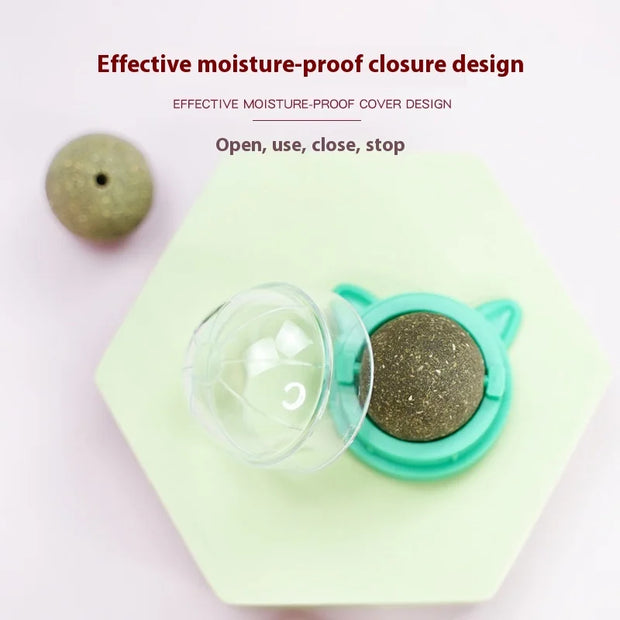 Rotating Cat Mint Ball