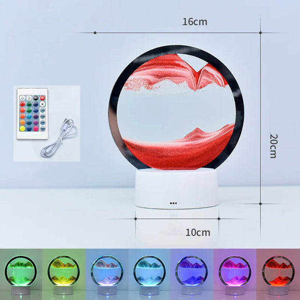 LED RGB Sandscape Lamp
