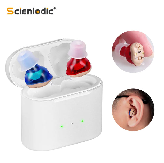 Rechargeable Invisible Hearing Aid