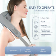 Wireless Neck and Back Massager.
