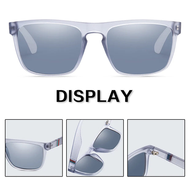 Fashion Square Vintage Polarized Sunglasses