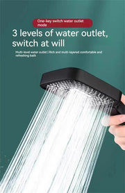Adjustable 3-Mode High-Pressure Shower Head