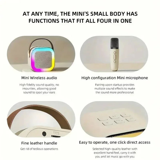 Bluetooth K12 Portable Karaoke Machine