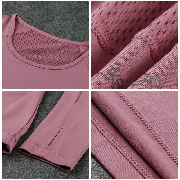 Women's Sports Wear For Fitness Running Jogging Tshirt