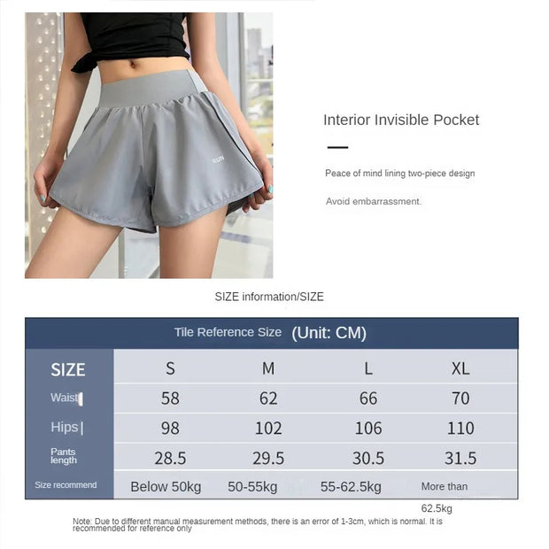 Breathable Yoga Shorts