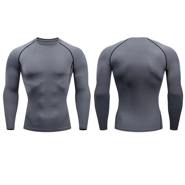 Men’s Compression Running Long sleeve T-shirt