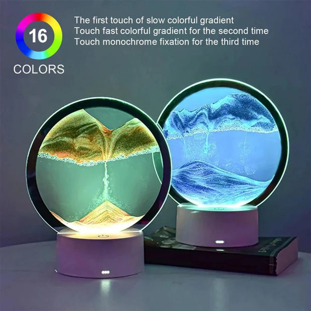 LED RGB Sandscape Lamp