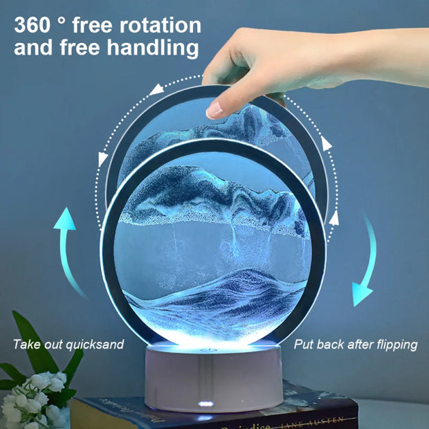 LED RGB Sandscape Lamp