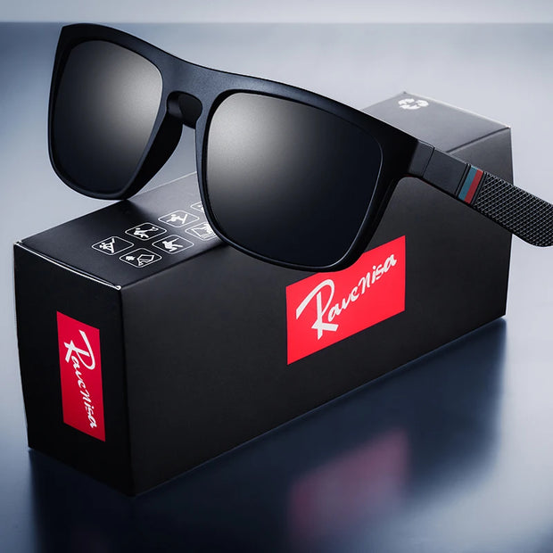 Fashion Square Vintage Polarized Sunglasses