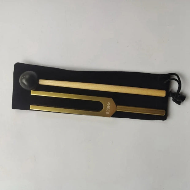 Gold Solfeggio Tuning Forks 528 Hz