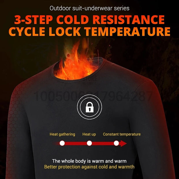 USB Electric Heated Underwear Set