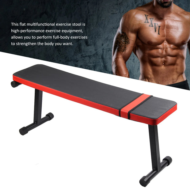 Dumbbell Weight Lifting Fitness Flat Stool Equipment