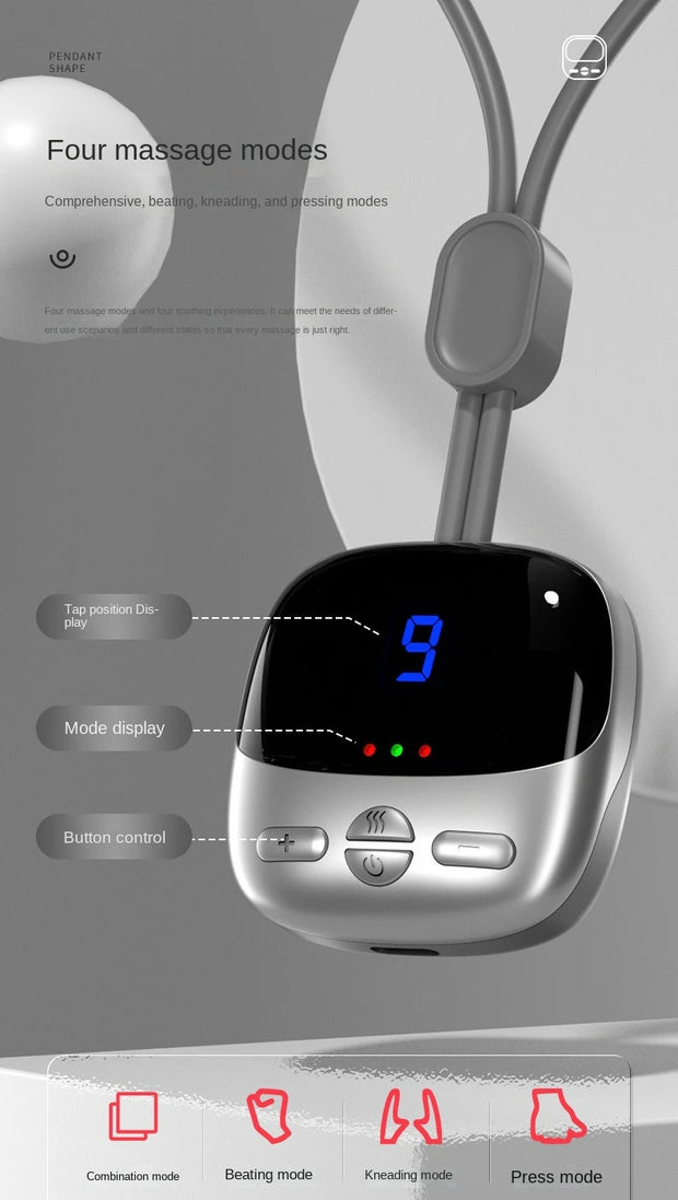 Mini Smart Hanging Neck Massager