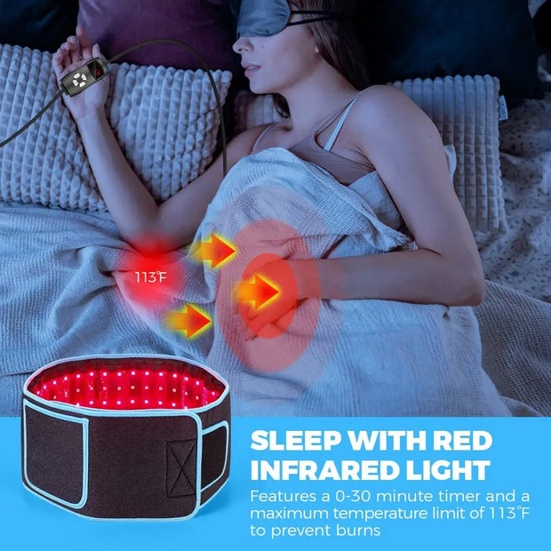 Red & Infrared LED Light Therapy Belt
