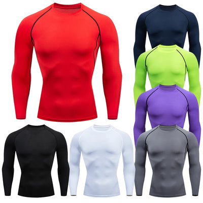 Men’s Compression Running Long sleeve T-shirt