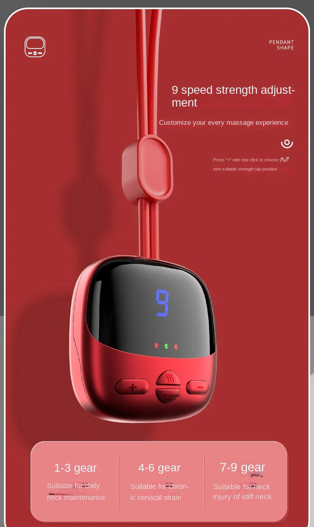 Mini Smart Hanging Neck Massager
