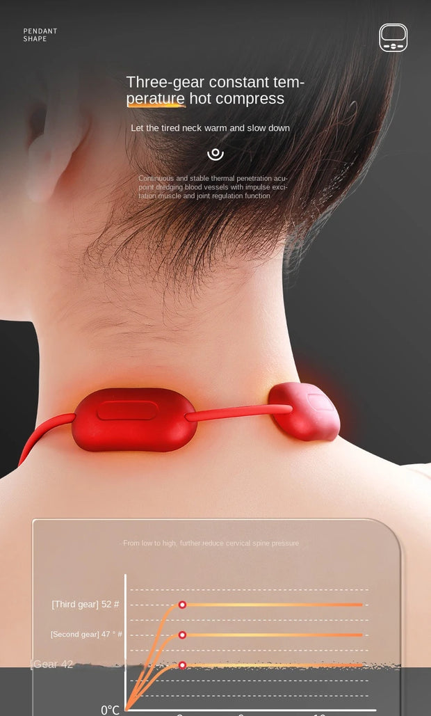 Mini Smart Hanging Neck Massager