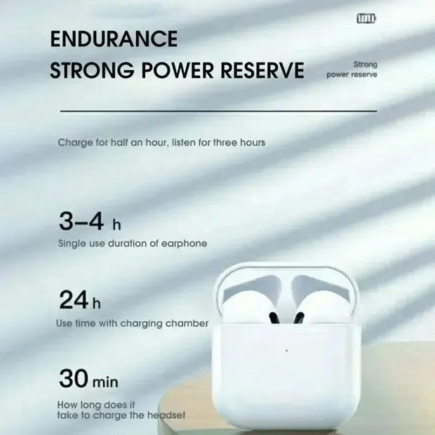 Pro 4 TWS Wireless Bluetooth Earbuds