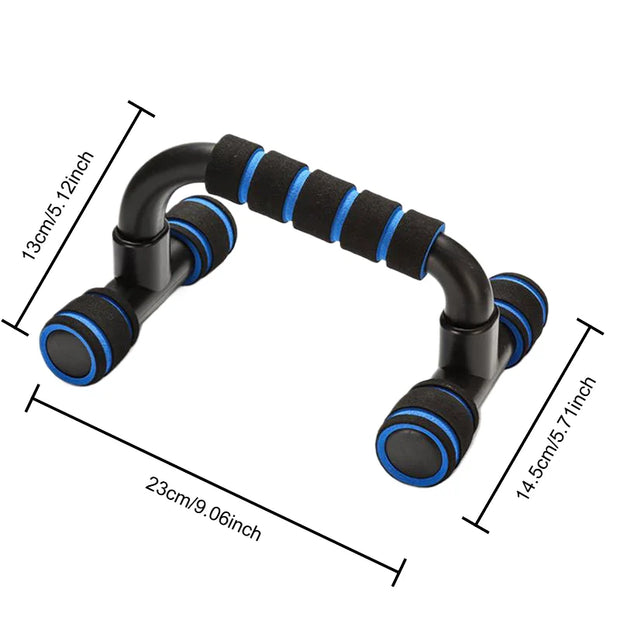 Non-Slip H-Shaped Push-Up Bars