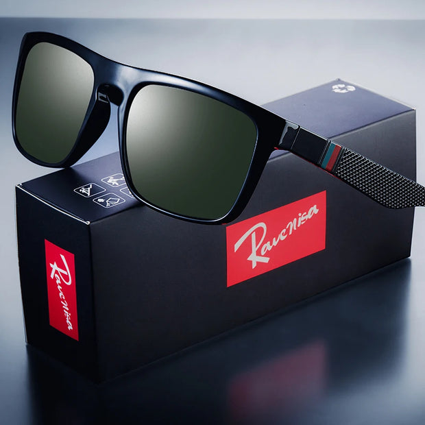 Fashion Square Vintage Polarized Sunglasses