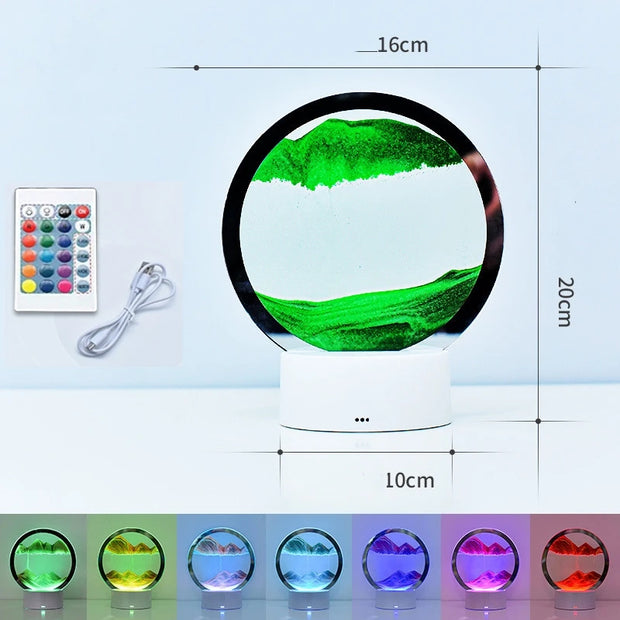 LED RGB Sandscape Lamp